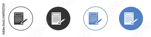 Register icon pictogram for your web site design, logo