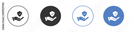 Policyholder icon pictogram for your web site design, logo
