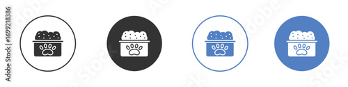 Pet food icon pictogram for your web site design, logo