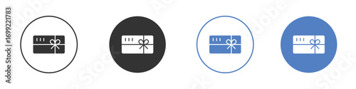 Gift voucher icon pictogram for your web site design, logo