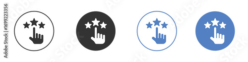 Customer feedback icon pictogram for your web site design, logo