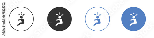 Anxiety icon pictogram for your web site design, logo