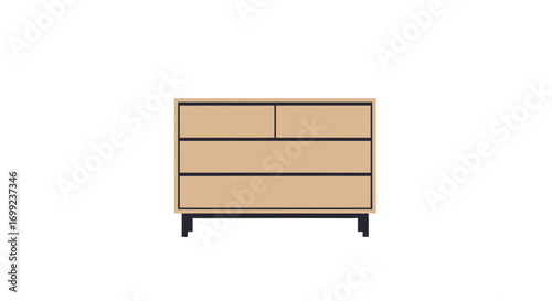 Stylish modern chest of drawers design minimalist home furnishing object