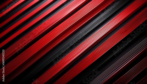 A Sleek Abstract Design Featuring Red And Black Diagonal Lines For Modern Aesthetics