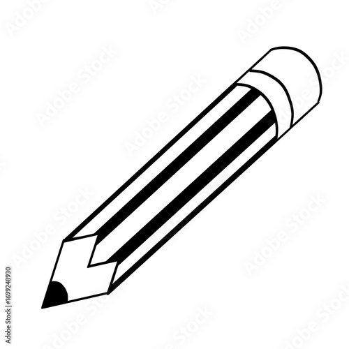 pencil and eraser