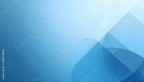 Minimalist technology background with geometric shapes and subtle gradients, cool blue and gray tones, clean and professional look .