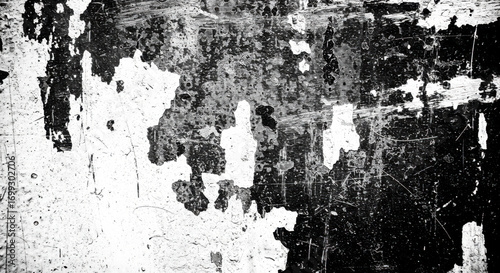 Wallpaper Mural Abstract high contrast black and white texture Torontodigital.ca