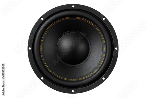Premium subwoofer audio speaker for car or home theater system sound quality and bass enhancement device