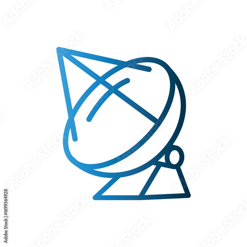 antenna station icon design template