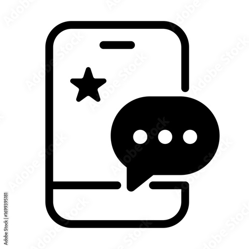 Social Media Feedback Icon of Public Relations Icon Set