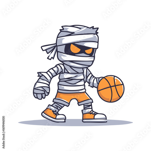 Halloween Mummy Basketball