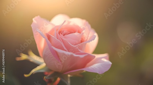 Romantic Bloom of Gentle Pink Petals
