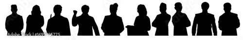 indian people in traditional  ethnic wear silhouette