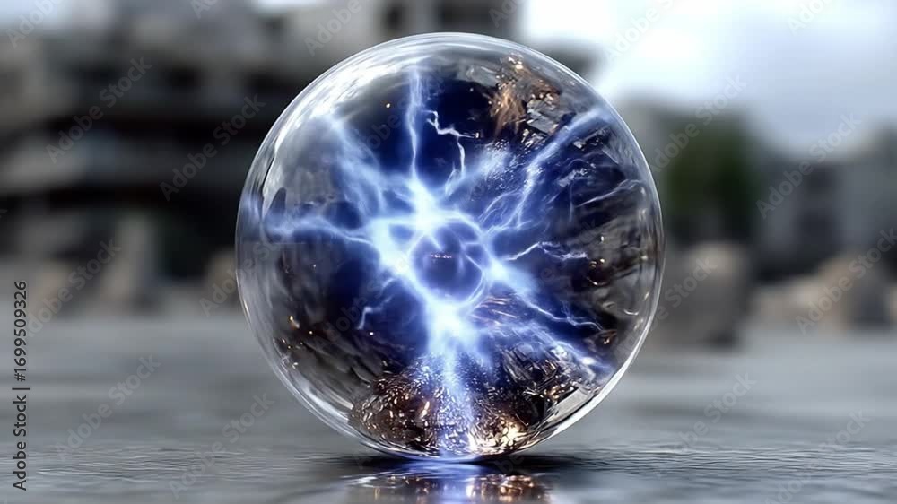 custom made wallpaper toronto digitalCrystal ball energy