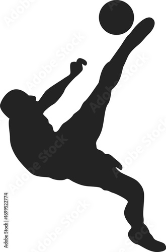 Teqball Player Silhouettes