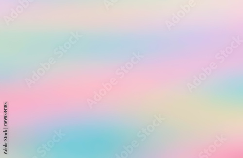 Soft pastel shades of pink, blue, green, and yellow blend seamlessly to create a dreamy and soothing background.