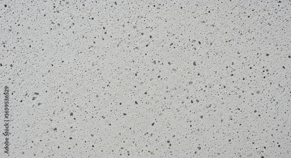 Obraz premium Textured Concrete Wall Background - Grey Aggregate Surface
