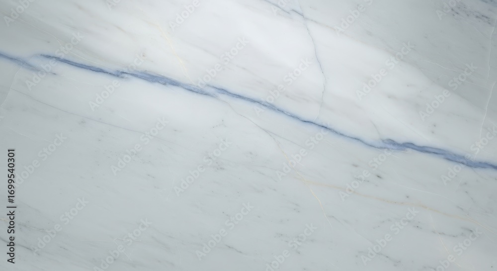 Obraz premium White Marble Texture Background with Blue and Gold Veins
