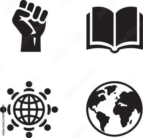 Social Activism and Global Knowledge Icons