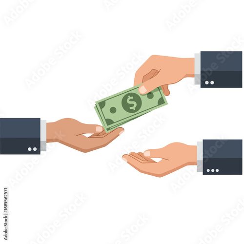 Financial Exchange: A Symbol of Giving and Receiving Currency