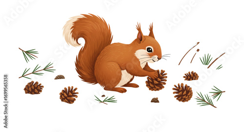 squirrel and nuts