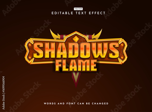 Fantasy RPG Game Logo Design — Golden Diamond Playful Colors with Crest Frame Templates for Adventure and Medieval Branding