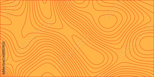 Abstract sun rays pattern vector with yellow and orange swirls and a textured brown wood backdrop. landscape geodesy topography, abstract curvy lines wavy swirls background pattern for modern design, 