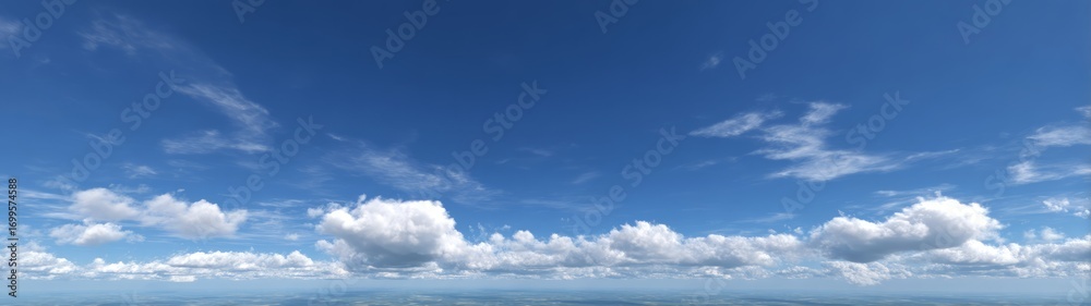 Obraz premium Panoramic hdr sky view outdoor nature