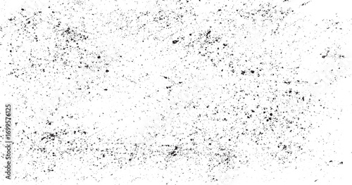 Dirty or dust film grain speck grit grunge overlay on  grain dot white paper noise texture with distress effect vector illustration pattern background.