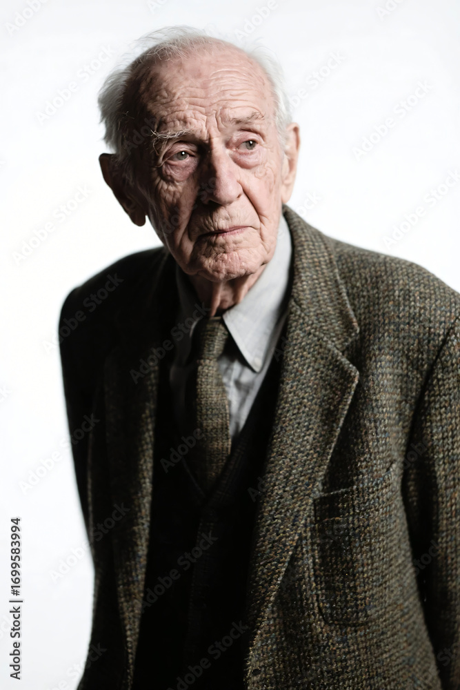 Obraz premium politician man or woman white background