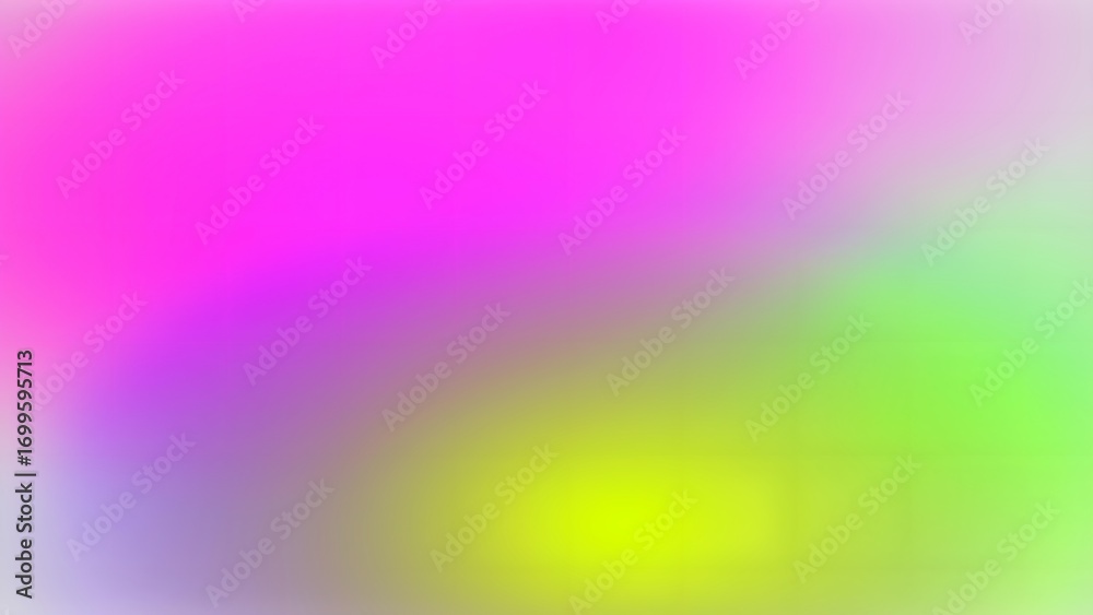 Fototapeta premium Vibrant and abstract, this colorful background features a soft rainbow gradient with motion blur and glowing bokeh lights