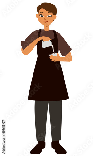 coffee barista guy