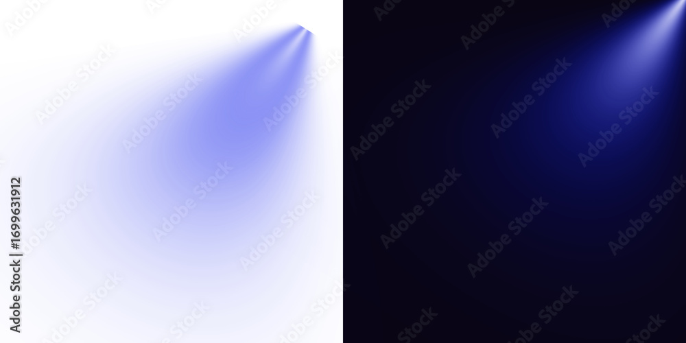 Fototapeta premium Abstract glowing red light arc blue light beam abstract background color design abstract glowing red light arc, a futuristic neon overlay effect on transparent background