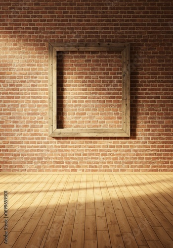 Sunlit Brick, Empty Frame