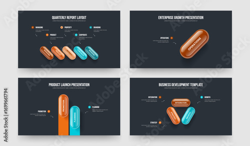 Corporate Introduction Five One Two Three Element Diagram Presentation Design Vector Illustration Collection. Consulting Development 5 1 2 3 Step Infographic Slideshow Template Bundle.