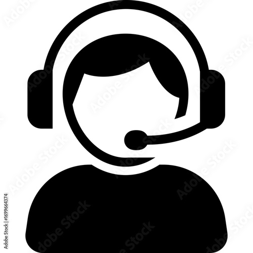 Customer Service Agent Icon