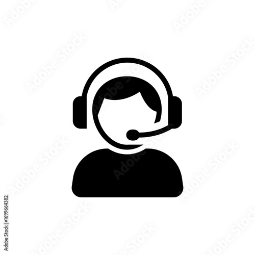 Customer Service Agent Icon