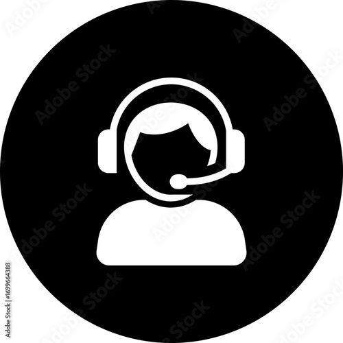 Customer Service Agent Icon