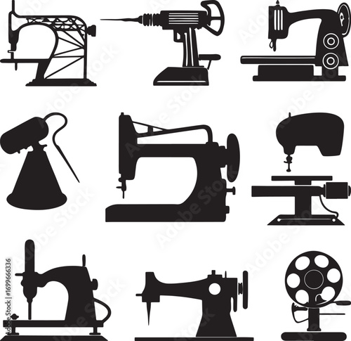 vintage sewing machine