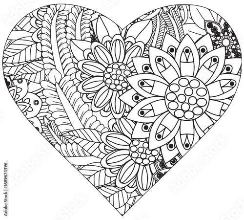Love Coloring Pages are a beautiful collection for adults and kids 