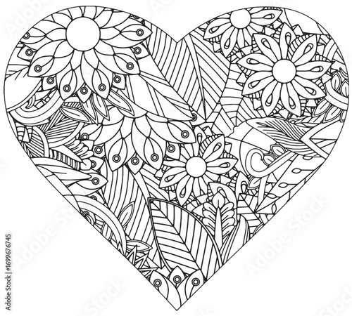 Love Coloring Pages are a wonderful choice for stress relief, mindfulness, and artistic fun 