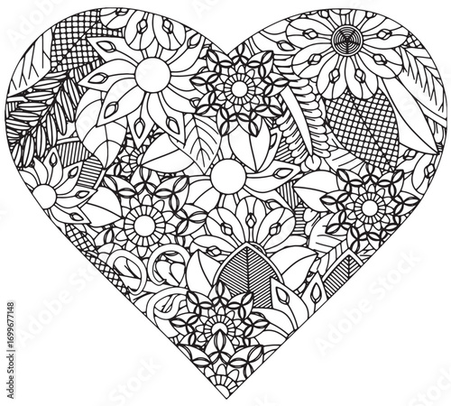Love Coloring Pages are a wonderful choice for stress relief, mindfulness, and artistic fun 