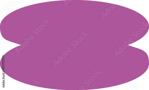 Elegant number eight in a modern rounded style for sleek designs and creative graphic projects