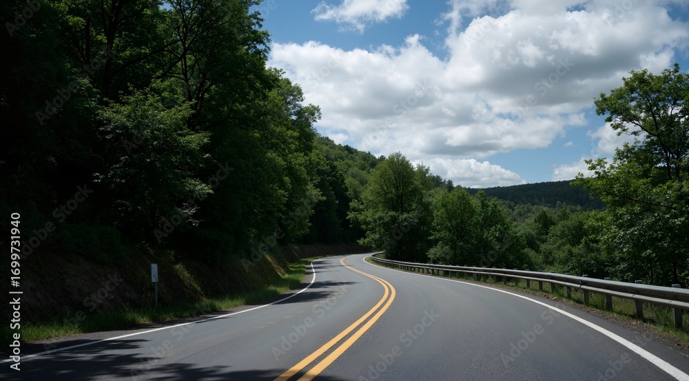 Fototapeta premium road in the mountains