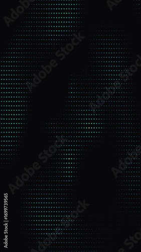 abstract glitch halftone background vector