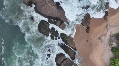 South coast of Sri Lanka, near Kirinda - Aerial Views