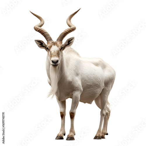 Addax Isolated on Transparent Background