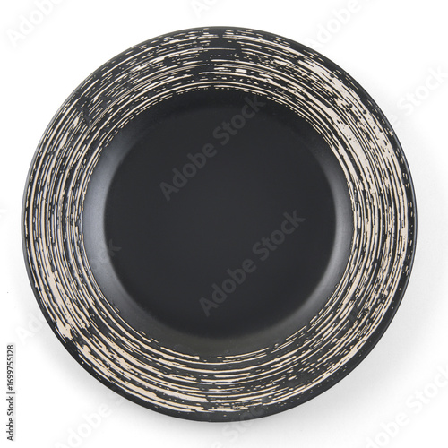 abstract metal background black plate