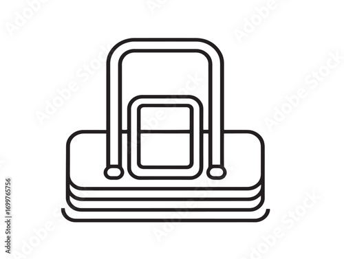 Clean walker accessories healthcare icon in vector