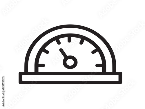 Minimal Autoclave Indicators Icon in Elegant Clear Vector Medical Artwork